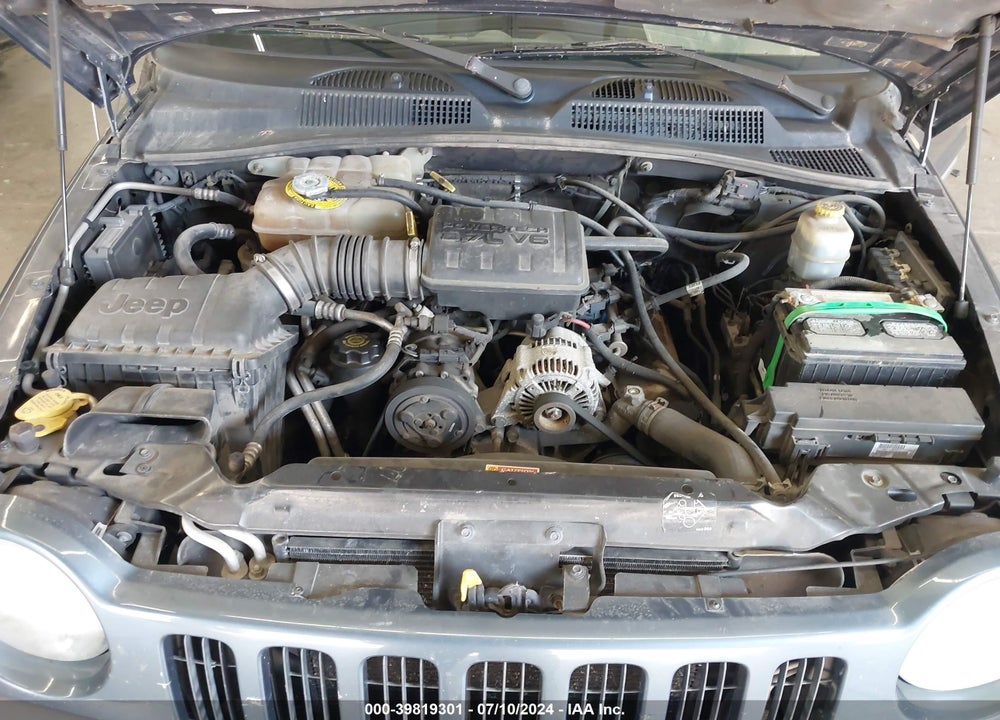 2002 JEEP LIBERTY SPORT VIN: 1J4GL48K62W150451