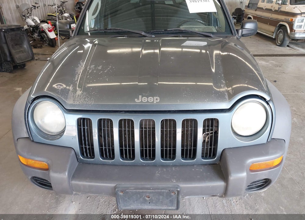 2002 JEEP LIBERTY SPORT VIN: 1J4GL48K62W150451
