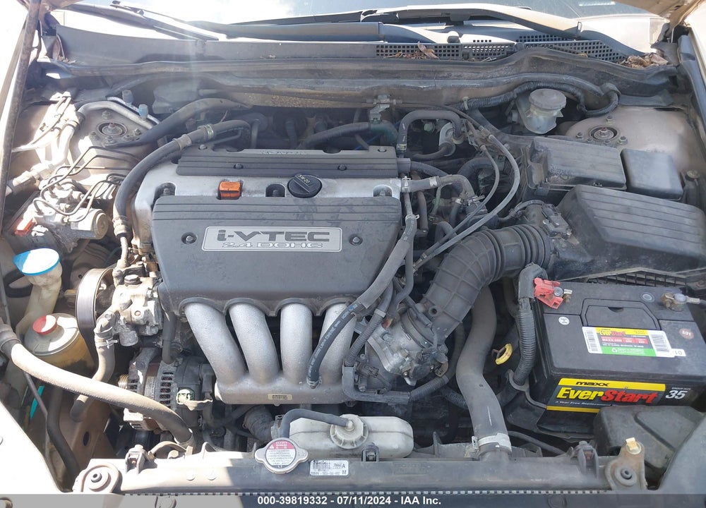 2005 HONDA ACCORD 2.4 LX VIN: 1HGCM56455A020174