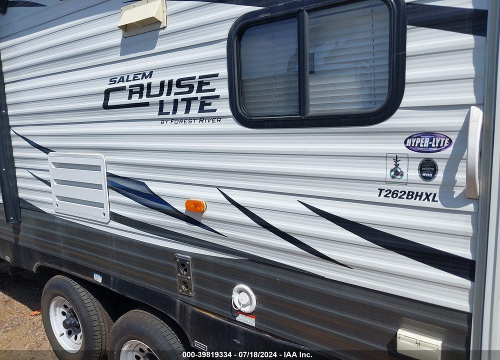 2016 FOREST RIVER RIVER SALEM 262BHXL VIN: 4X4TSMB25GC013584