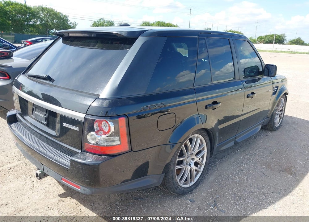 2012 LAND ROVER RANGE ROVER SPORT HSE VIN: SALSK2D45CA757754