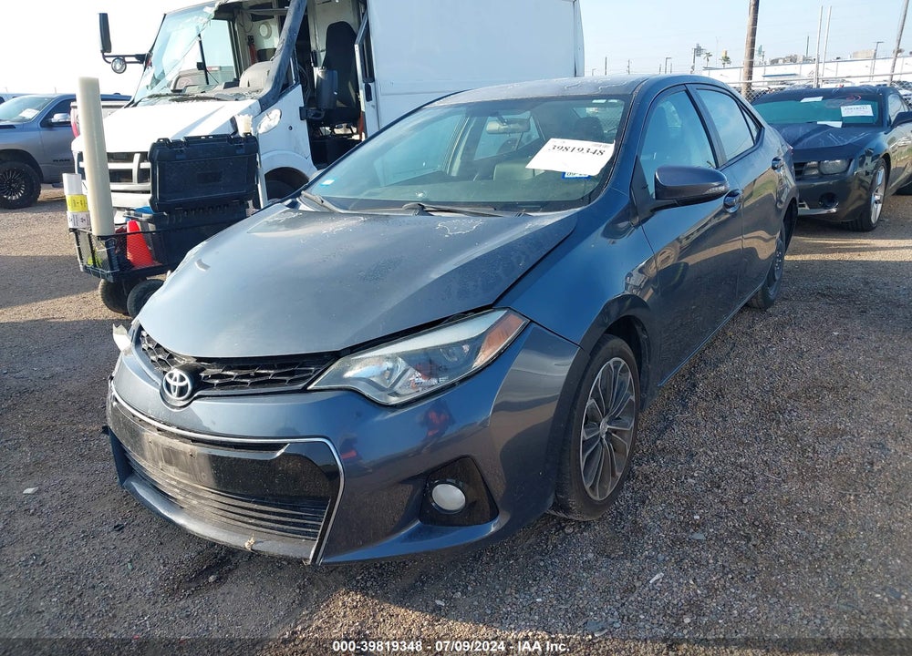 2016 TOYOTA COROLLA S PLUS VIN: 5YFBURHEXGP379249