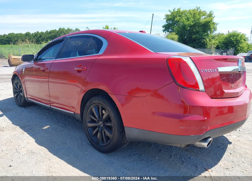 2009 LINCOLN MKS VIN: 1LNHM94R79G612068