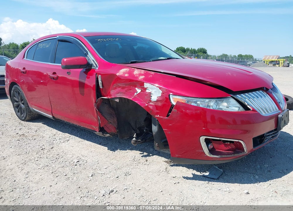 2009 LINCOLN MKS VIN: 1LNHM94R79G612068
