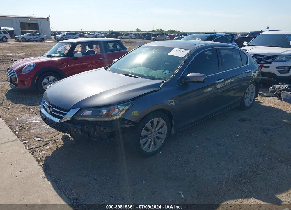 2013 HONDA ACCORD EX-L V-6 VIN: 1HGCR3F80DA801871