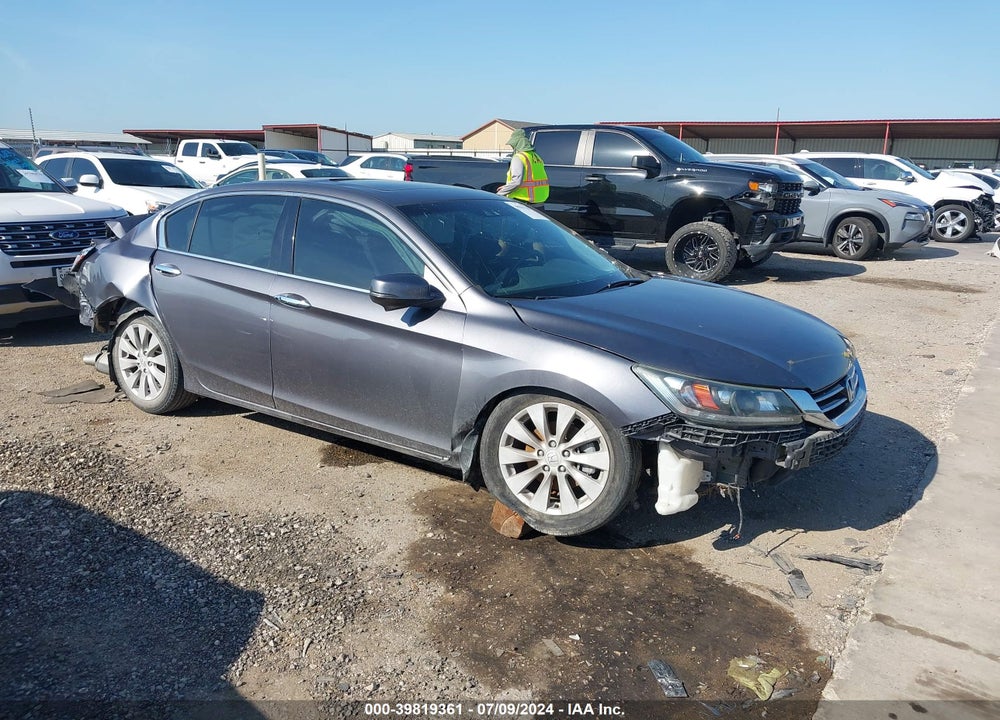 2013 HONDA ACCORD EX-L V-6 VIN: 1HGCR3F80DA801871