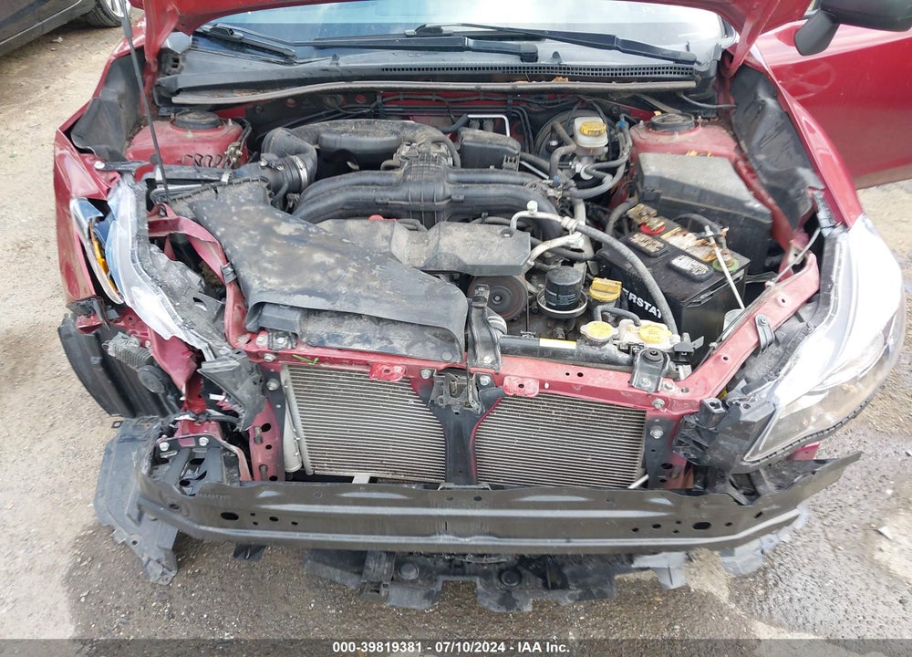 2015 SUBARU IMPREZA 2.0I VIN: JF1GPAA62F8240234