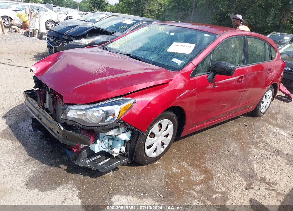 2015 SUBARU IMPREZA 2.0I VIN: JF1GPAA62F8240234