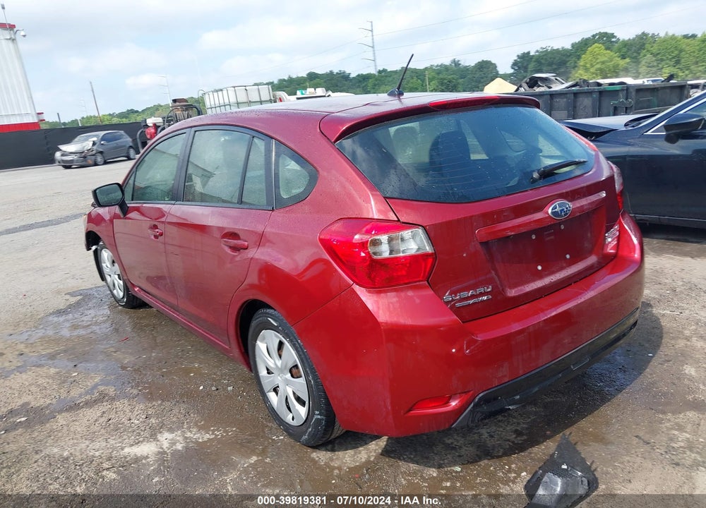 2015 SUBARU IMPREZA 2.0I VIN: JF1GPAA62F8240234