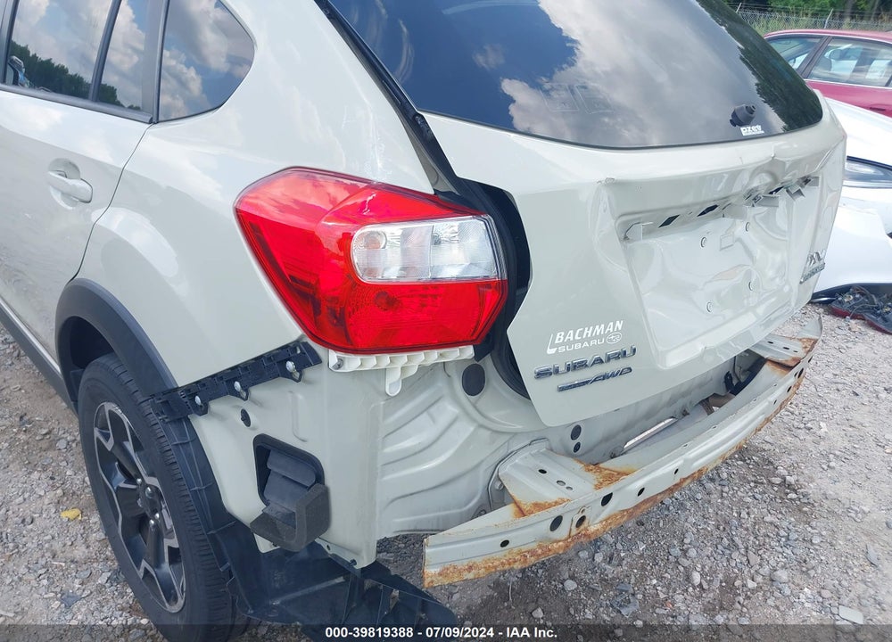 2013 SUBARU XV CROSSTREK 2.0I LIMITED VIN: JF2GPAGC1D2865507