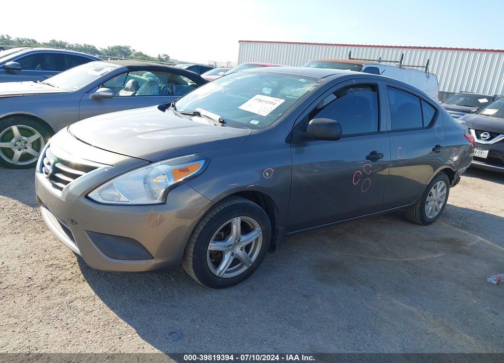 2015 NISSAN VERSA 1.6 S+ VIN: 3N1CN7AP3FL892987