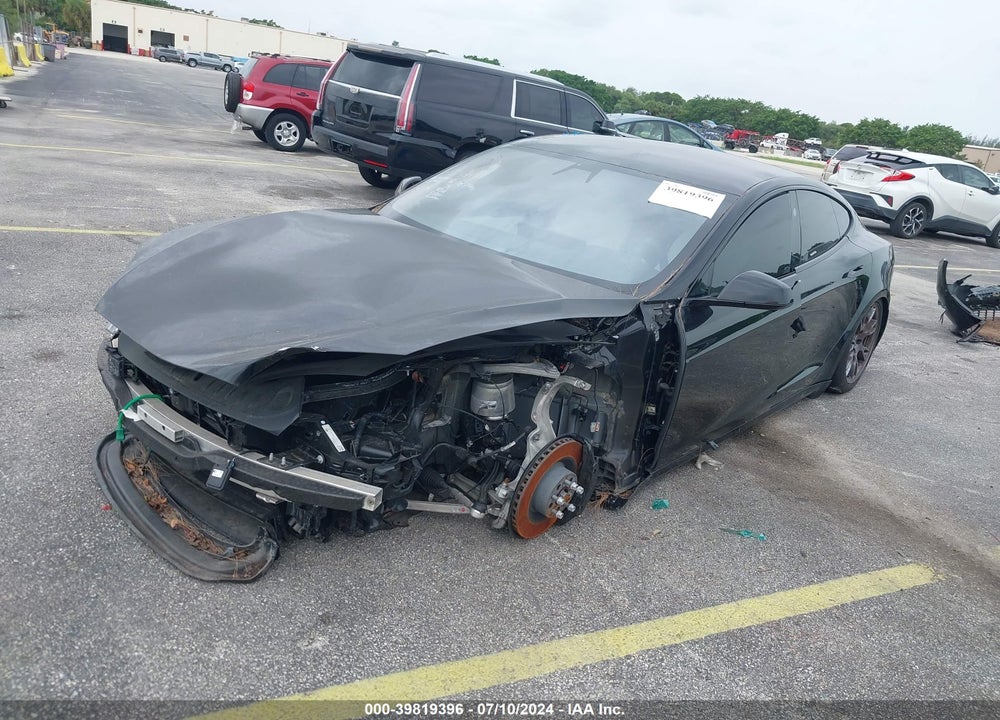 2021 TESLA MODEL S LONG RANGE DUAL MOTOR ALL-WHEEL DRIVE VIN: 5YJSA1E51MF428215