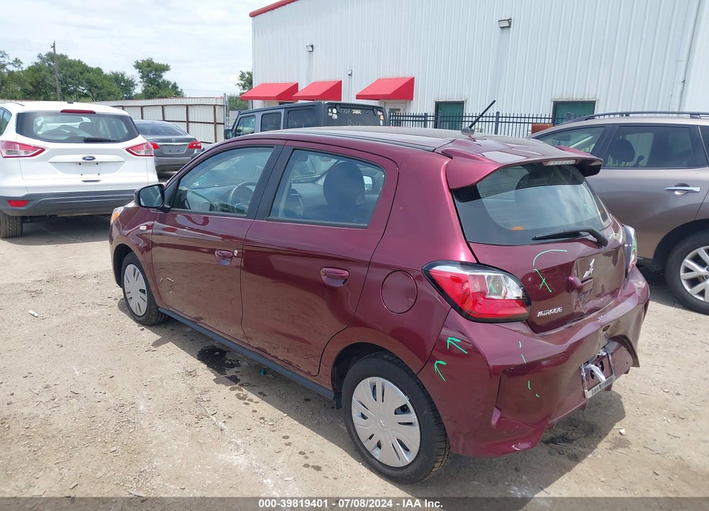 2024 MITSUBISHI MIRAGE ES VIN: ML32AUHJ4RH008761