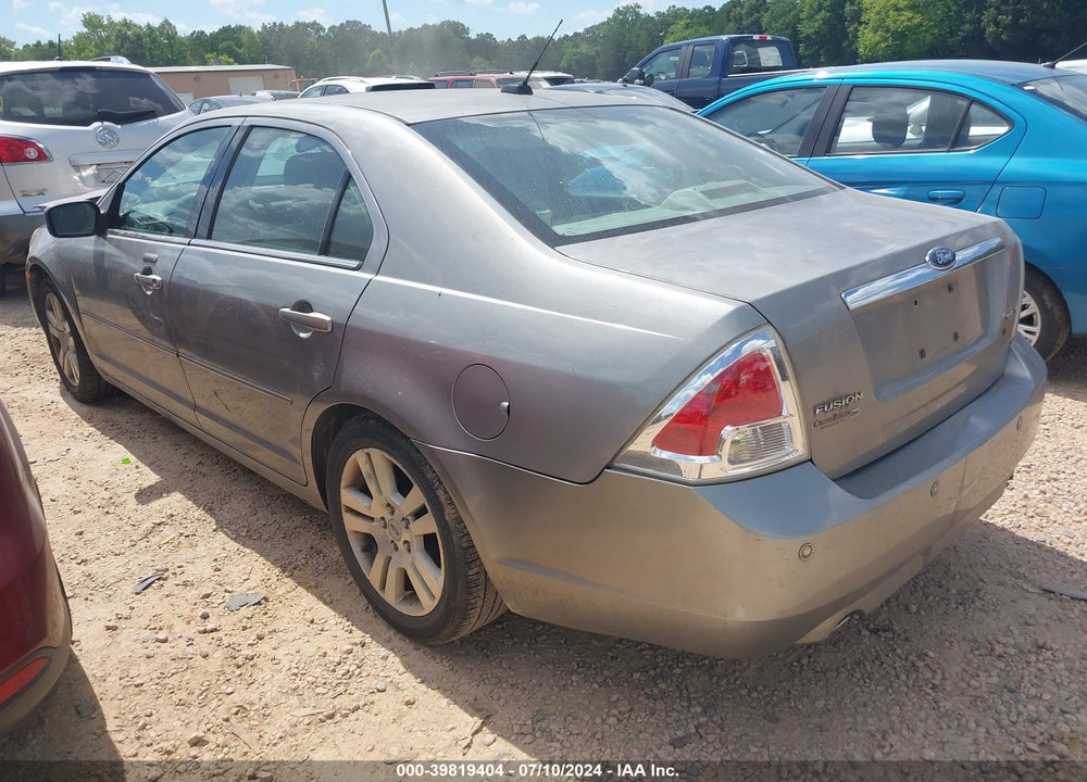 2008 FORD FUSION SEL VIN: 3FAHP08188R186495