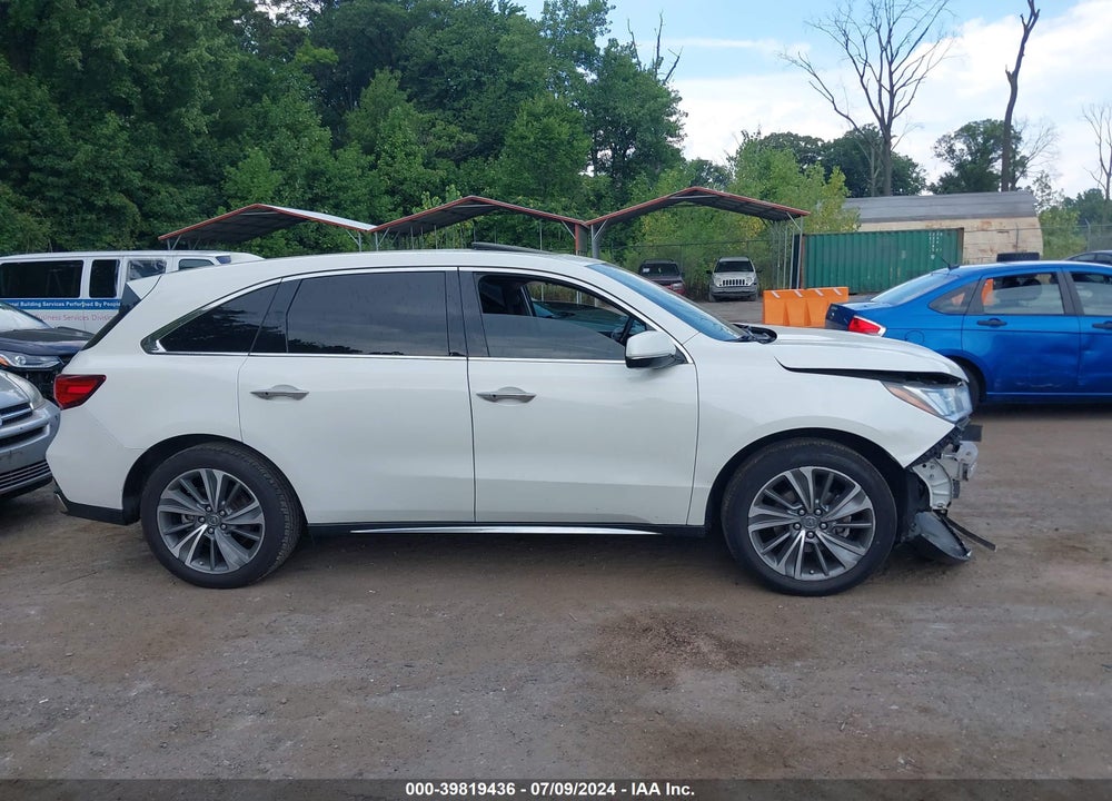 2017 ACURA MDX TECHNOLOGY PACKAGE VIN: 5FRYD4H56HB021056