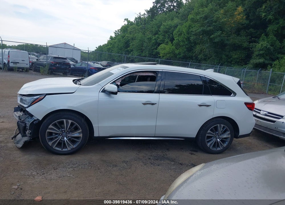 2017 ACURA MDX TECHNOLOGY PACKAGE VIN: 5FRYD4H56HB021056