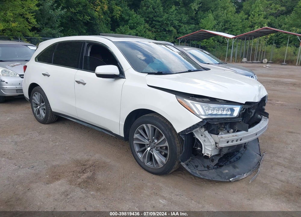 2017 ACURA MDX TECHNOLOGY PACKAGE VIN: 5FRYD4H56HB021056