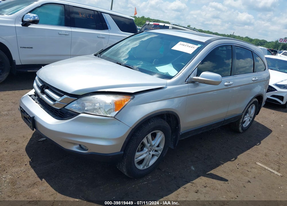 2010 HONDA CR-V EX-L VIN: JHLRE4H72AC000800