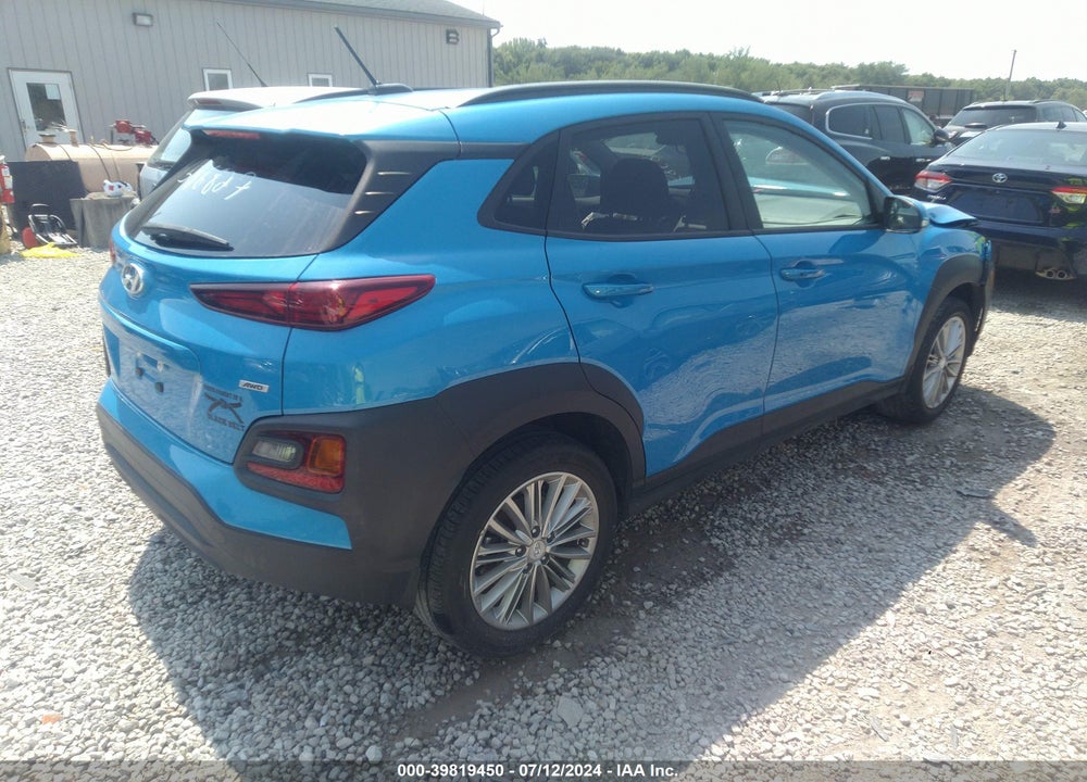 2020 HYUNDAI KONA SEL VIN: KM8K2CAA3LU586827