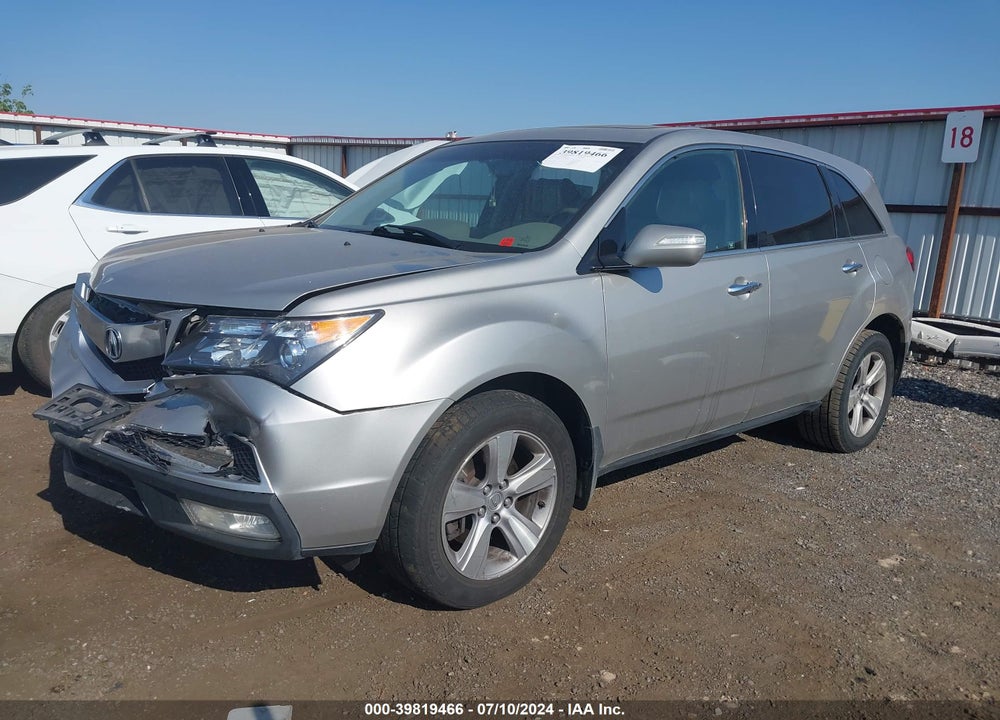 2011 ACURA MDX TECHNOLOGY VIN: 2HNYD2H62BH514176