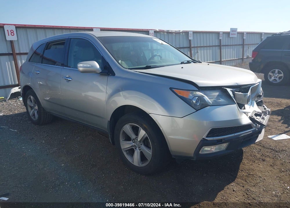 2011 ACURA MDX TECHNOLOGY VIN: 2HNYD2H62BH514176