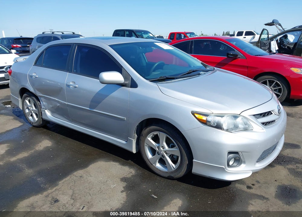 2011 TOYOTA COROLLA S VIN: 2T1BU4EE8BC695880