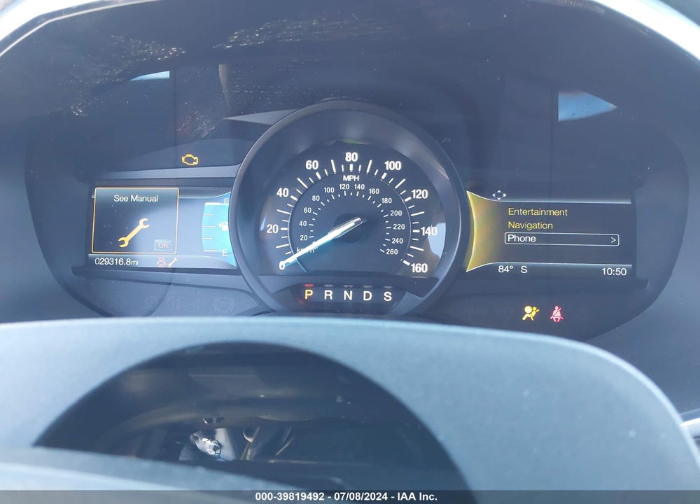 2019 FORD EDGE TITANIUM VIN: 2FMPK4K98KBC63846