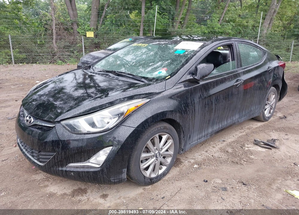 2016 HYUNDAI ELANTRA SE VIN: 5NPDH4AEXGH775463