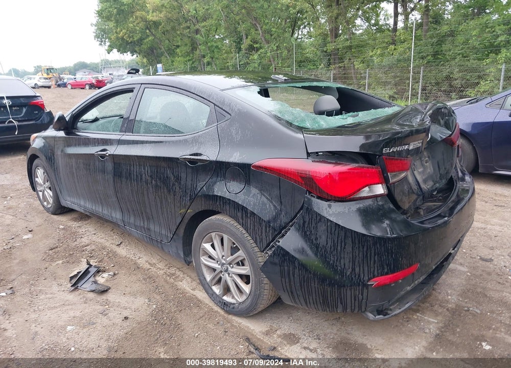 2016 HYUNDAI ELANTRA SE VIN: 5NPDH4AEXGH775463