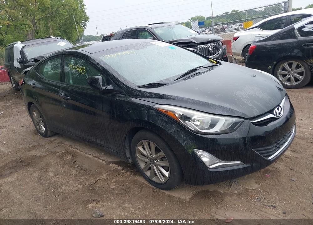2016 HYUNDAI ELANTRA SE VIN: 5NPDH4AEXGH775463