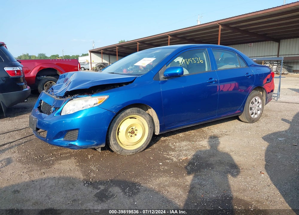 2010 TOYOTA COROLLA LE VIN: JTDBU4EE8AJ058118
