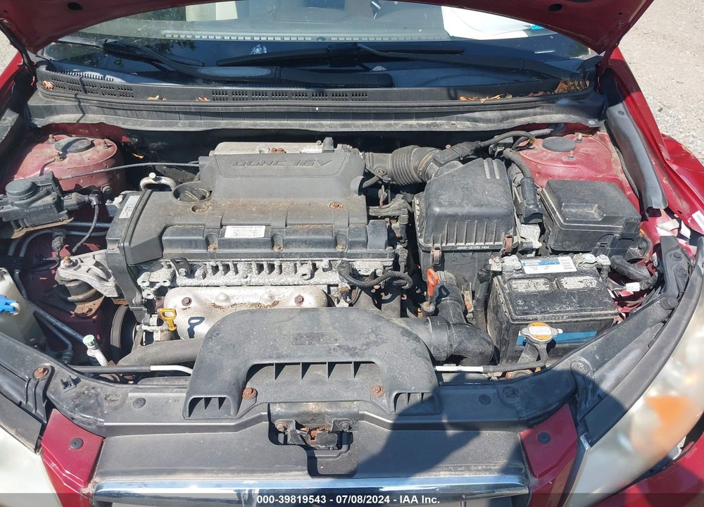 2008 HYUNDAI ELANTRA GLS/SE VIN: KMHDU46D78U565689