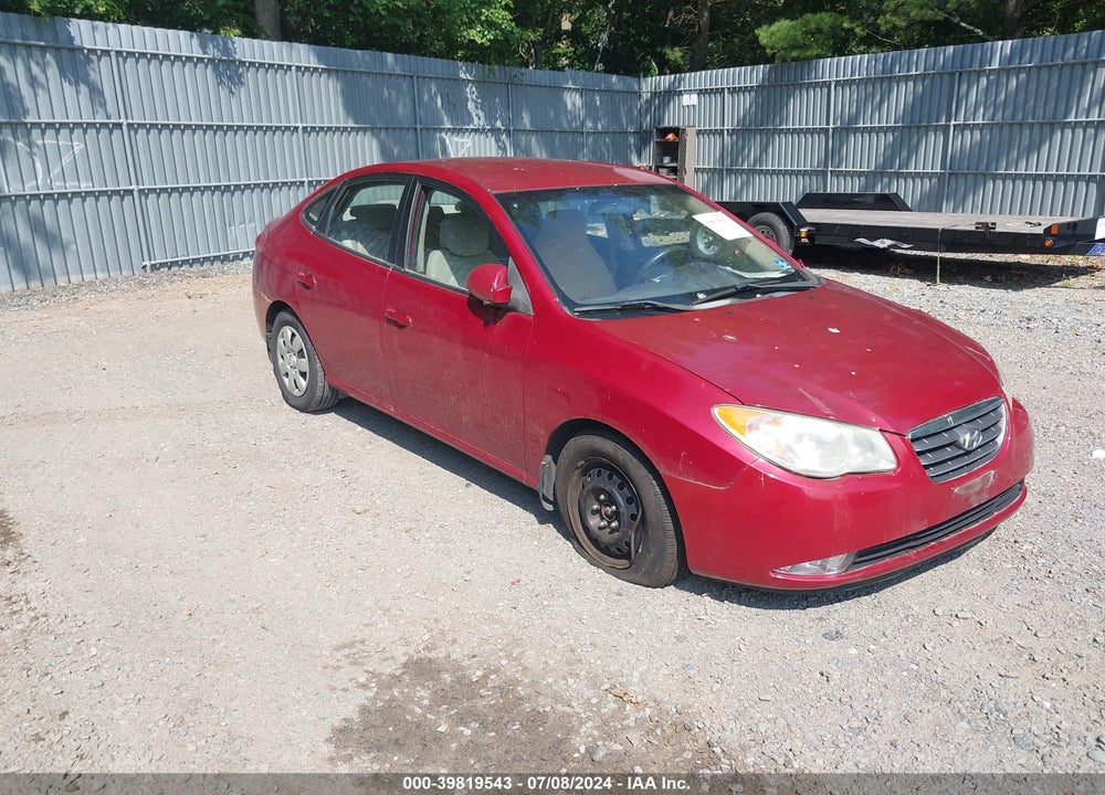 2008 HYUNDAI ELANTRA GLS/SE VIN: KMHDU46D78U565689