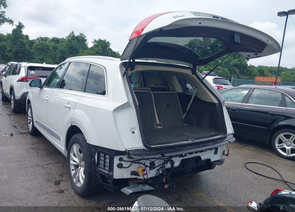 2019 AUDI Q7 45 PREMIUM/45 SE PREMIUM VIN: WA1AHAF77KD017391