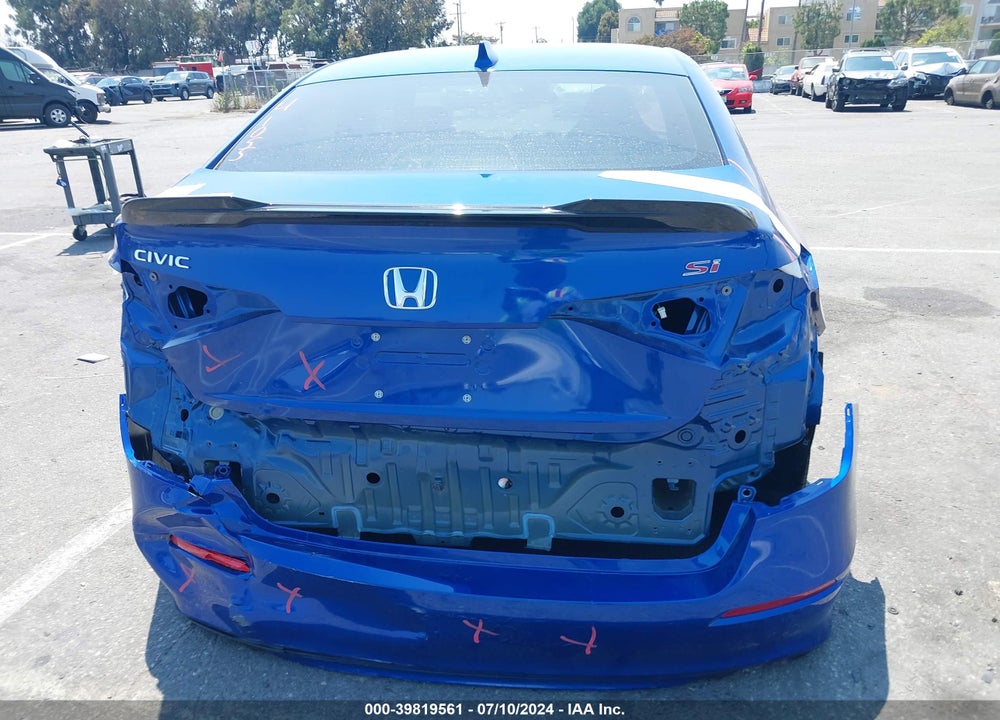 2024 HONDA CIVIC SI SEDAN VIN: 2HGFE1E53RH474864