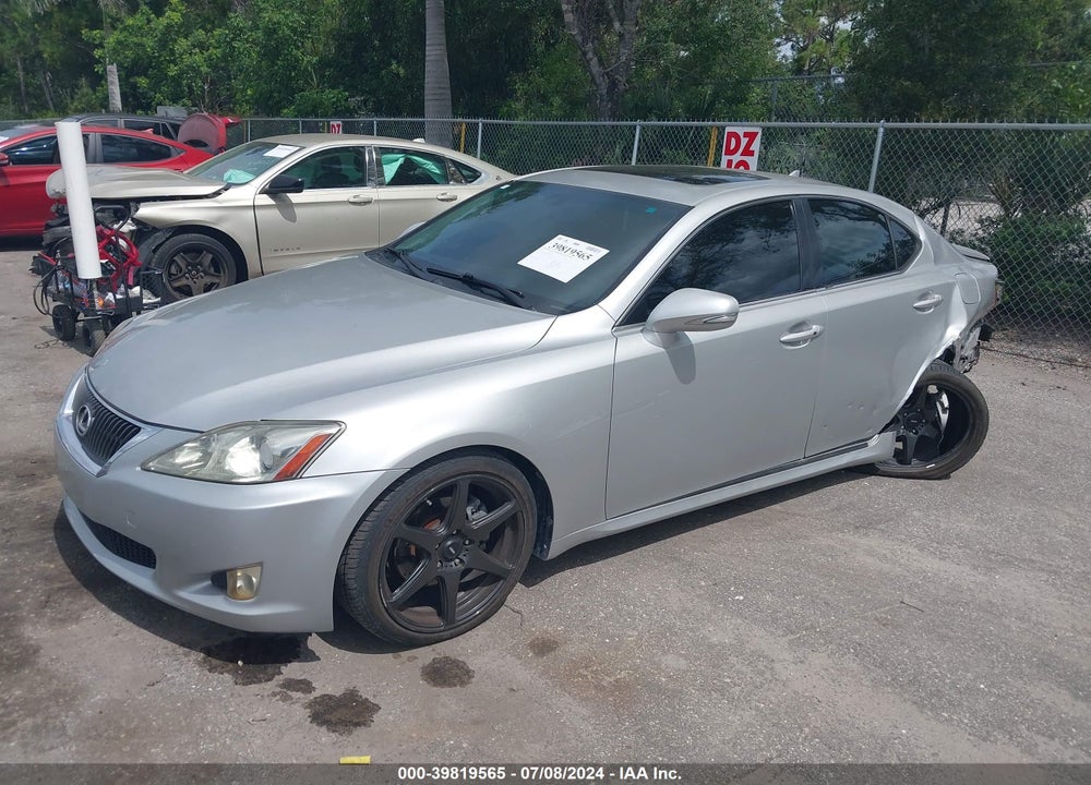 2010 LEXUS IS 250 VIN: JTHBF5C28A2098474
