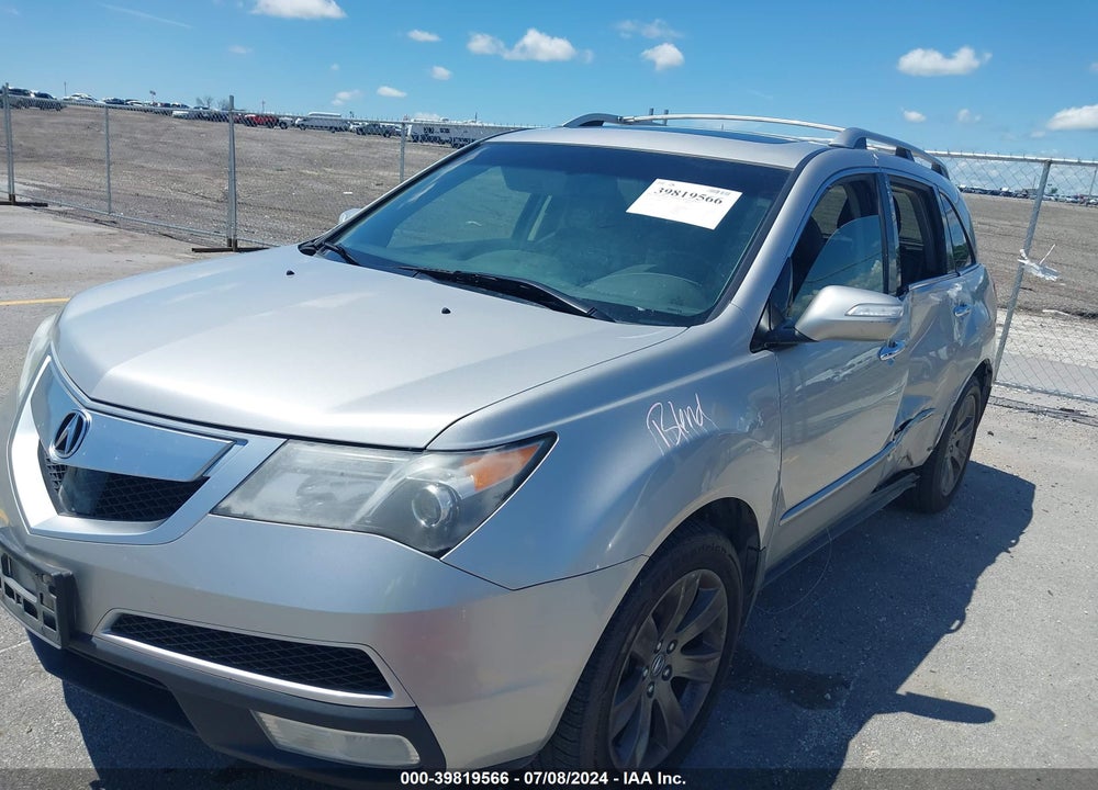2013 ACURA MDX ADVANCE PACKAGE VIN: 2HNYD2H88DH501520