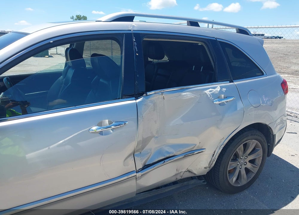 2013 ACURA MDX ADVANCE PACKAGE VIN: 2HNYD2H88DH501520