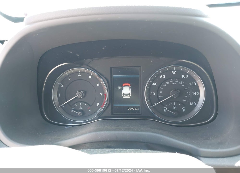 2021 HYUNDAI KONA SEL PLUS VIN: KM8K6CAA7MU707722