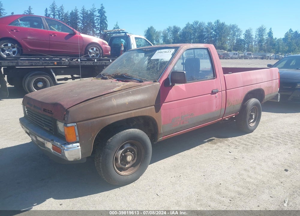 1987 NISSAN D21 SHORT BED VIN: JN6HD11SXHW000266