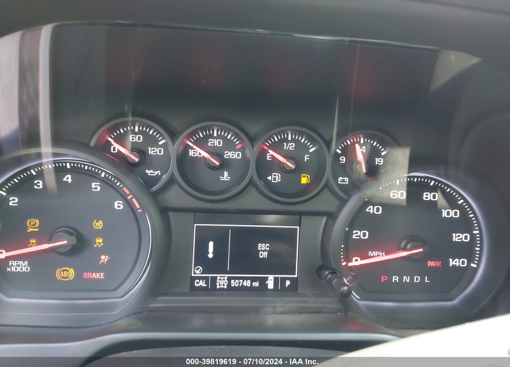 2019 CHEVROLET SILVERADO 1500 CUSTOM TRAIL BOSS VIN: 1GCRYCEF4KZ277330