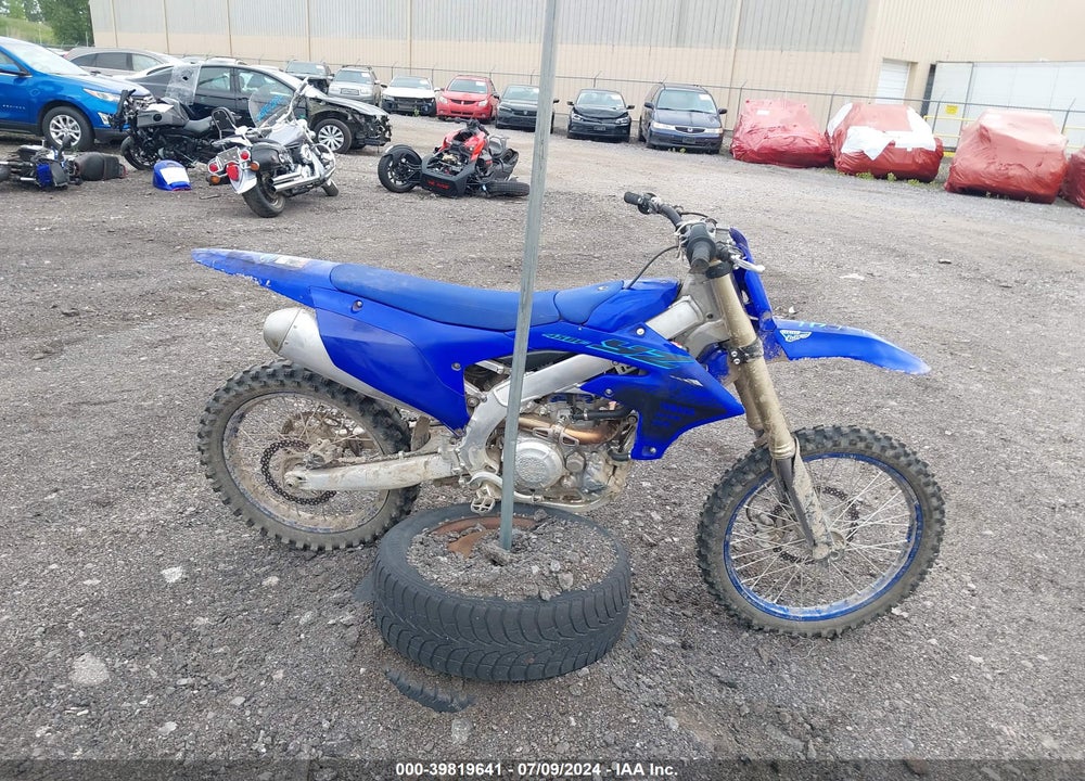 2024 YAMAHA YZ450 F VIN: JYACJ34CXRA009694