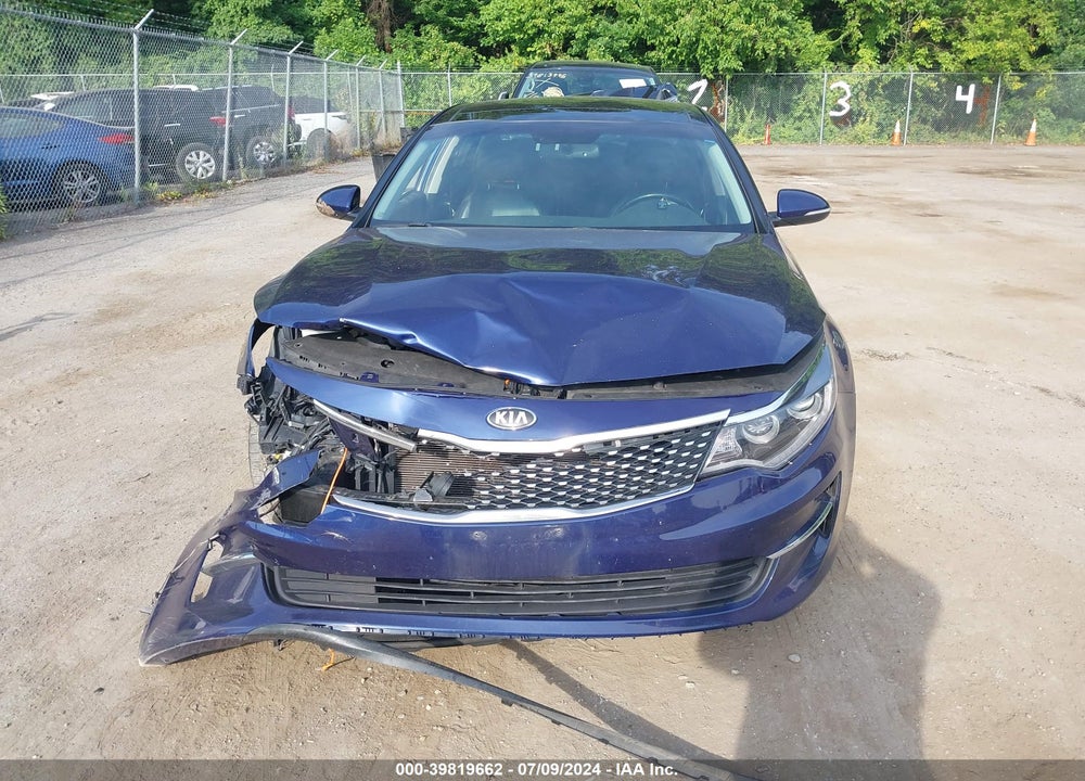 2018 KIA OPTIMA EX VIN: 5XXGU4L35JG191303