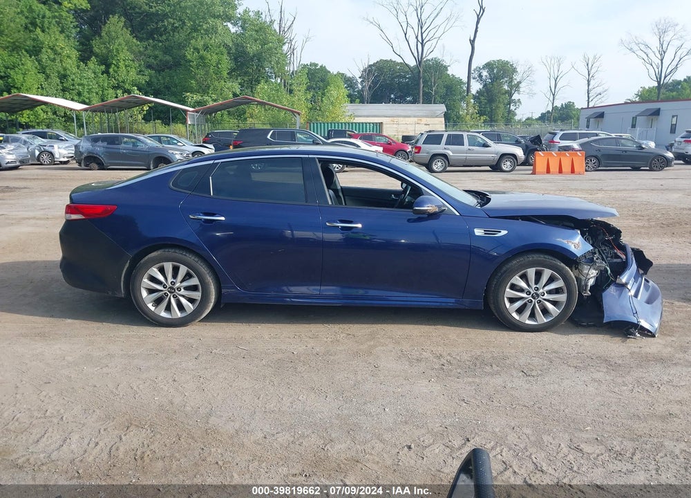 2018 KIA OPTIMA EX VIN: 5XXGU4L35JG191303