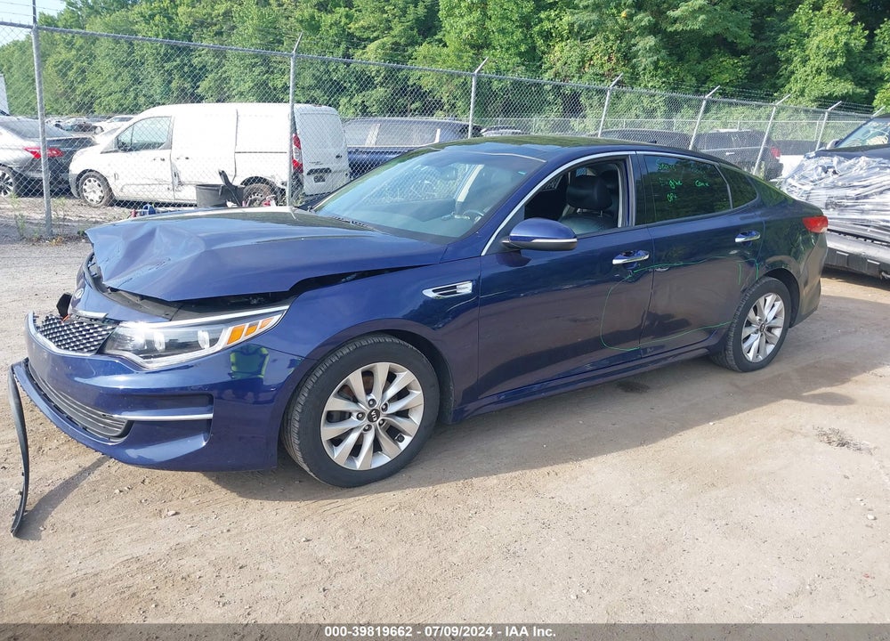 2018 KIA OPTIMA EX VIN: 5XXGU4L35JG191303