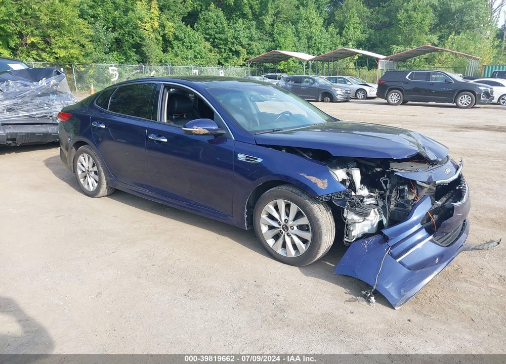 2018 KIA OPTIMA EX VIN: 5XXGU4L35JG191303