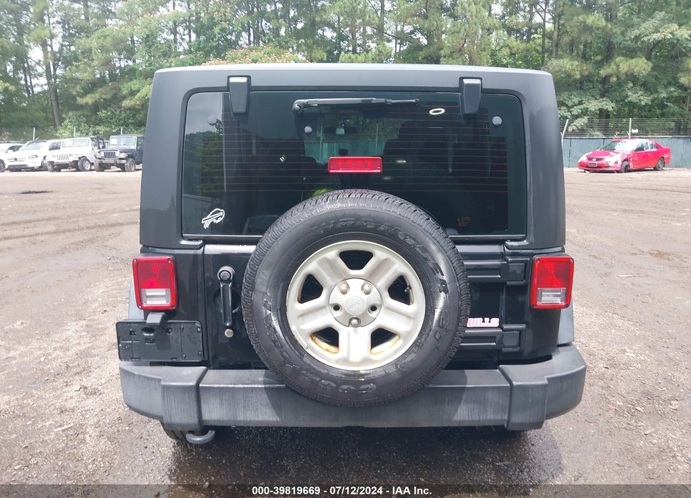 2012 JEEP WRANGLER SPORT VIN: 1C4AJWAG0CL212237