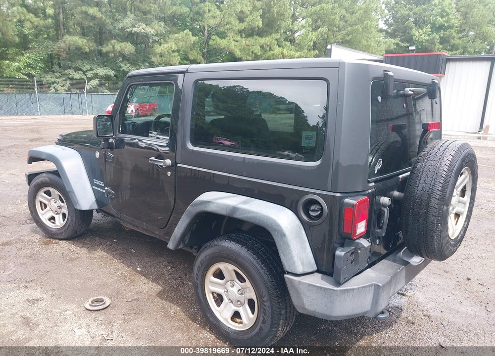 2012 JEEP WRANGLER SPORT VIN: 1C4AJWAG0CL212237