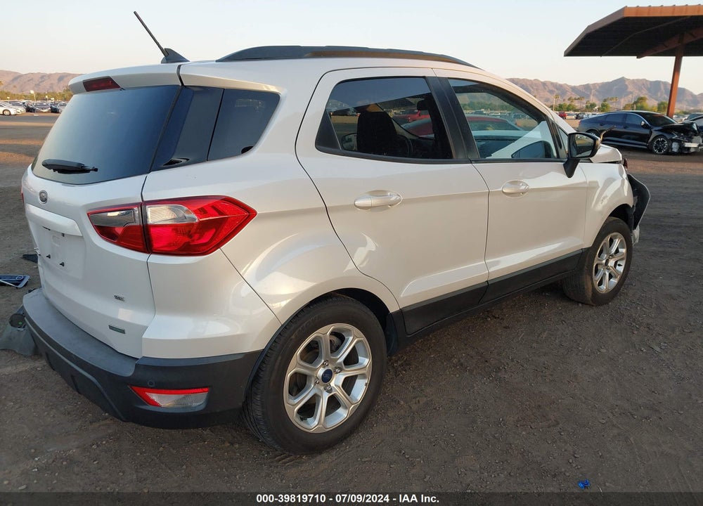 2018 FORD ECOSPORT SE VIN: MAJ3P1TE1JC180407