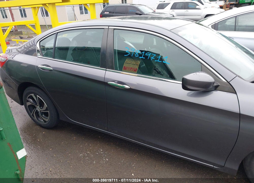 2016 HONDA ACCORD LX VIN: 1HGCR2F37GA158647
